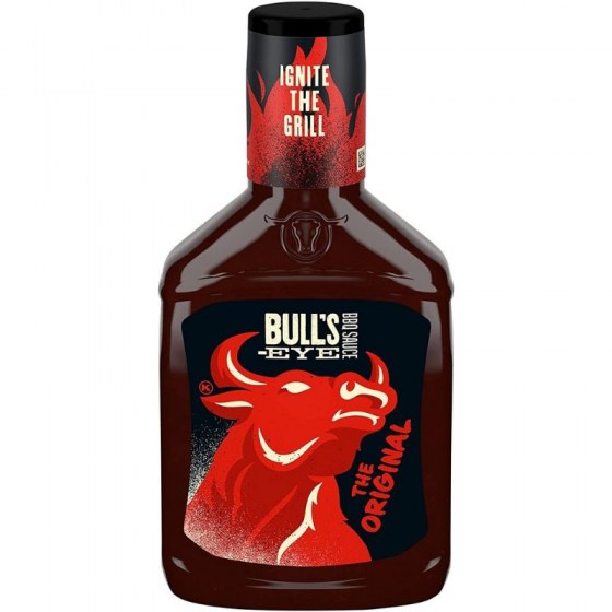 Bull's Eye BBQ Sauce Original Style, lekko wędzony, 510g